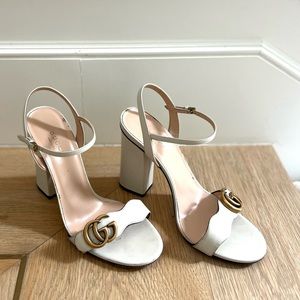 Gucci Marmont Block Heels